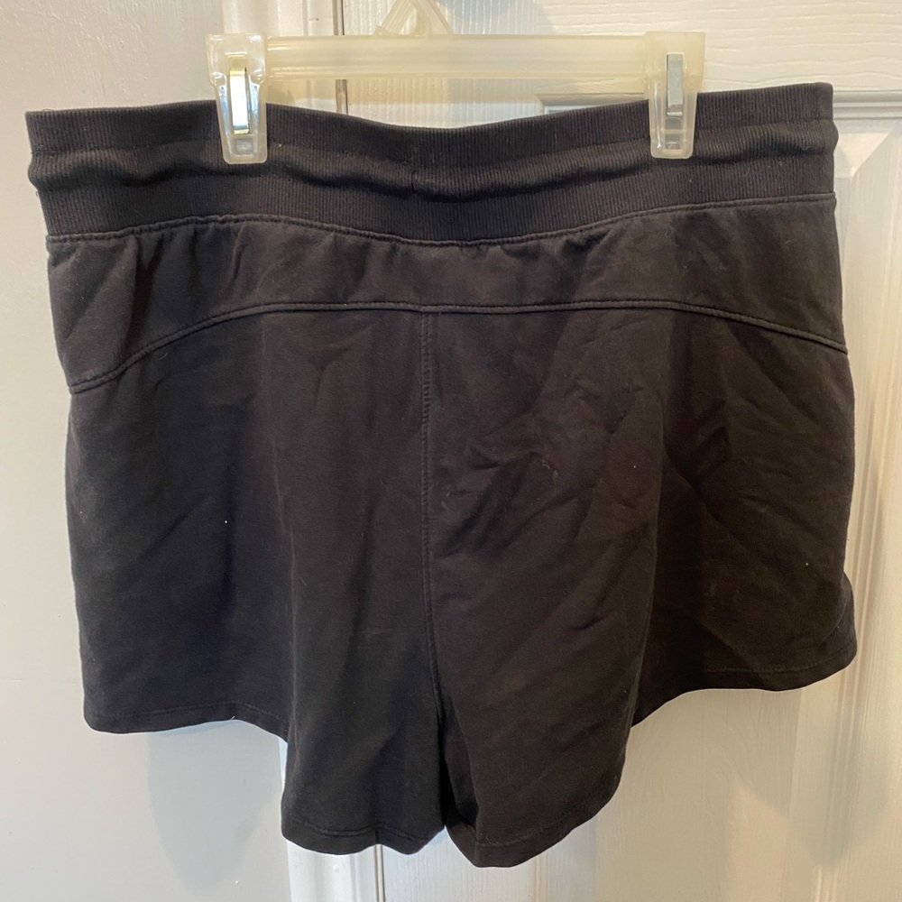 All in Motion Black Athletic Shorts Lightweight Elastic Waist